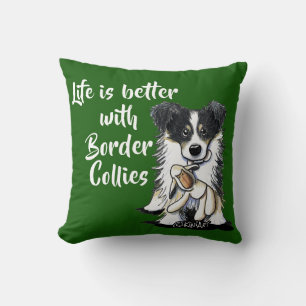 KiniArt Border Collies Kissen