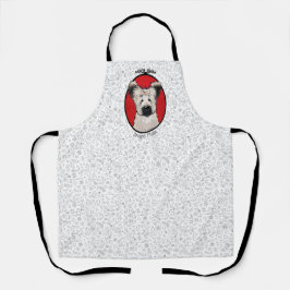 KiniArt Briard Schürze
