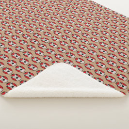 KiniArt Briard Sherpa Blanket Sherpadecke
