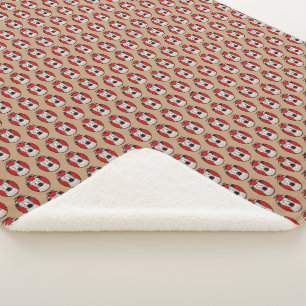 KiniArt Briard Sherpa Blanket Sherpadecke