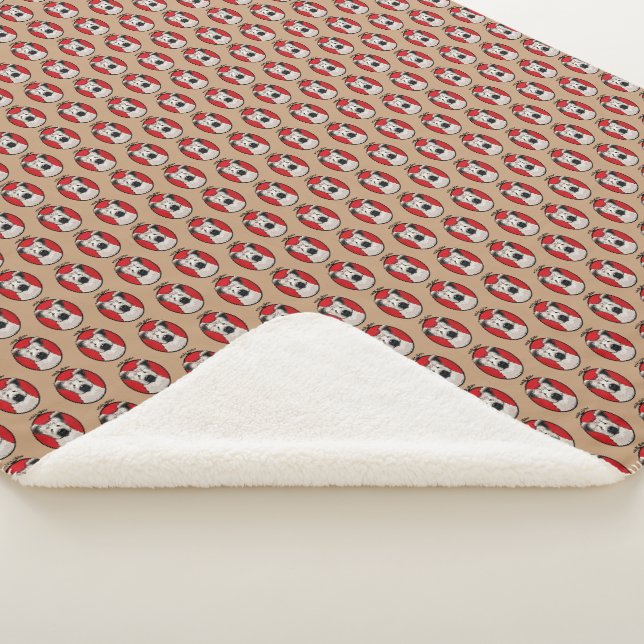 KiniArt Briard Sherpa Blanket Sherpadecke (3/4)