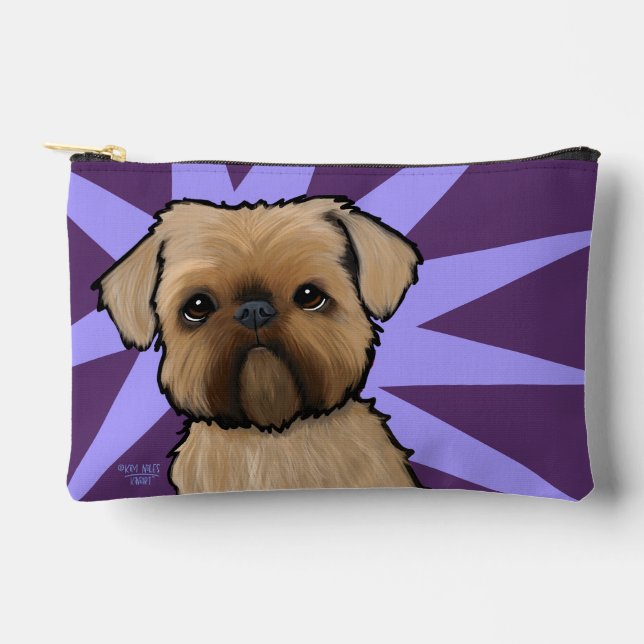 KiniArt Brussels Griffon Zubehörtasche (Vorderseite)