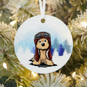 KiniArt Cairn Terrier Ornament Aus Metall