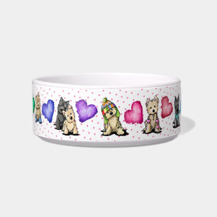 KiniArt™ Cairn Terriers Napf