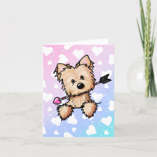 KiniArt Cairn Valentinstag-Karte Dankeskarte