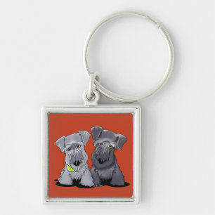 KiniArt Cesky Terrier Schlüsselanhänger