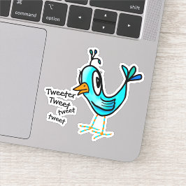 KiniArt Chatty Little Bird Sticker