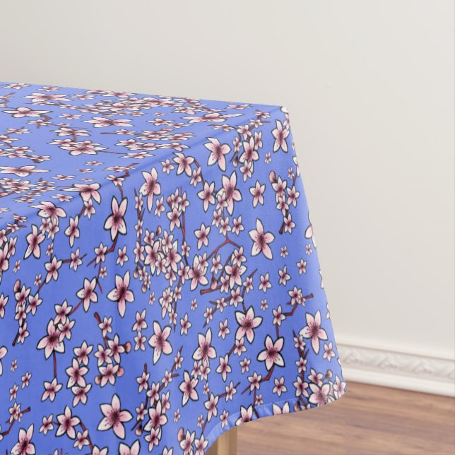KiniArt Cherry Blossoms Tablecloth Tischdecke (Beispiel)