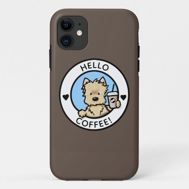 KiniArt Coffee Cairn Case-Mate iPhone Case (Rückseite)