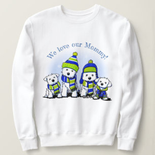 KiniArt Cosy Crew Hogs Sweatshirt