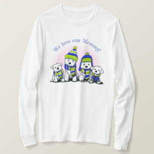 KiniArt Cosy Crew Hogs T-Shirt