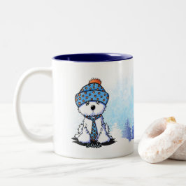 KiniArt Coton de Tulear Winter Tasse
