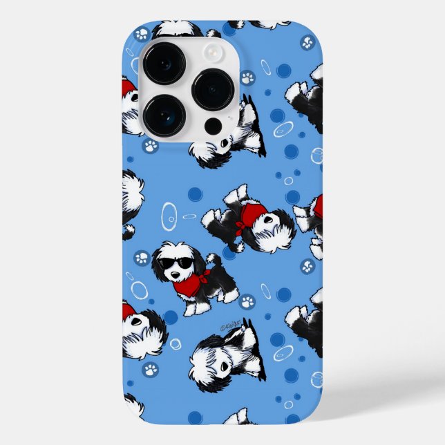 KiniArt Cutieface Gang Case-Mate iPhone 14 Pro Hülle (Rückseite)