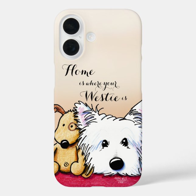 KiniArt Ditto und Pudge iPhone 16 Hülle (Rückseite)