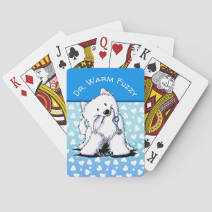 KiniArt Doctor Samoyed Spielkarten
