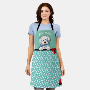 KiniArt Doodle Mom All-Over Imprimer Tablier