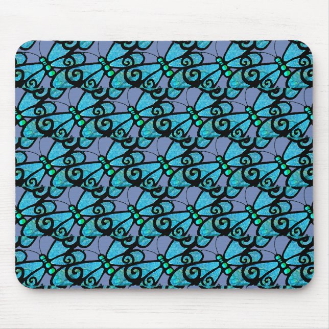 KiniArt Dragonflies Mousepad (Vorne)