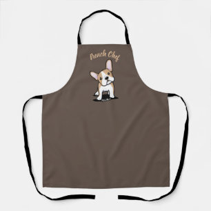 KiniArt Fawn Frenchie All-Over Imprimé tablier