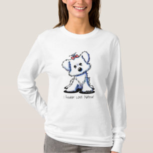 KiniArt Girlie Maltesisch T-Shirt