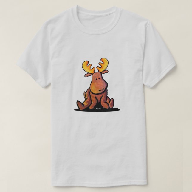 KiniArt Groovy Moose T - Shirt (Design vorne)