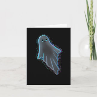 KiniArt Halloween-Geisterkarte Dankeskarte