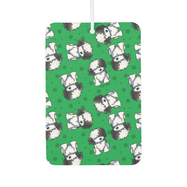 KiniArt Havanese Autolufterfrischer (Vorderseite)