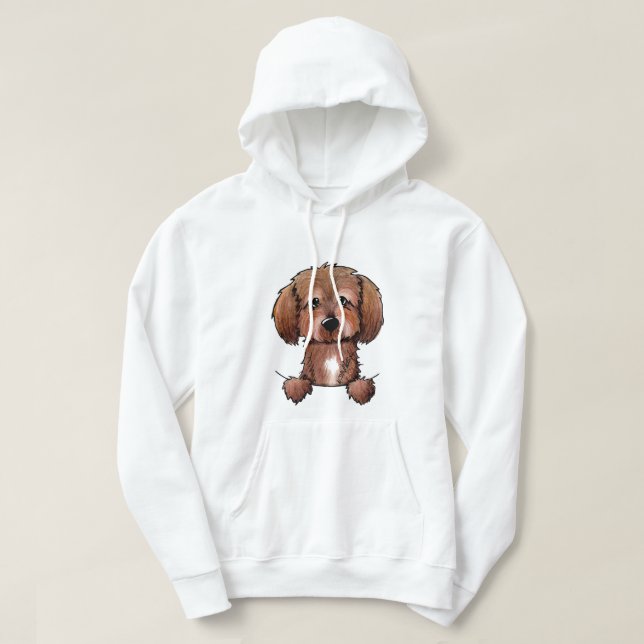 KiniArt Havanese Chocolate Hoodie (Design vorne)