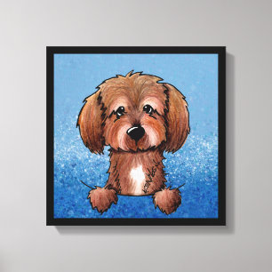 KiniArt Havanese Chocolate Leinwanddruck