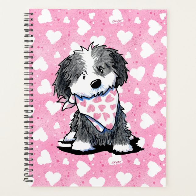 KiniArt Havanese Hearts Planner Planer (Vorderseite)