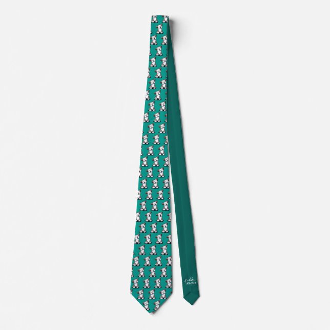 KiniArt Havanese Neck Tie Krawatte (Vorderseite)