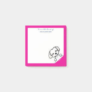 KiniArt Havanese Notes Post-it Klebezettel