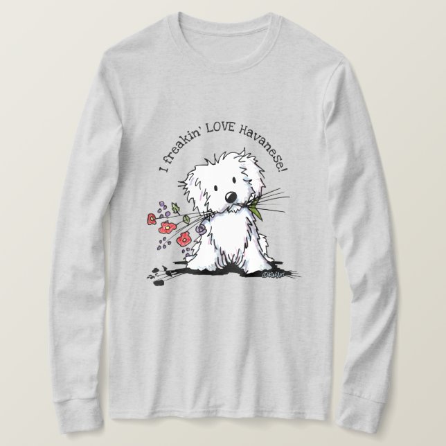 KiniArt Havanese T-Shirt (Design vorne)