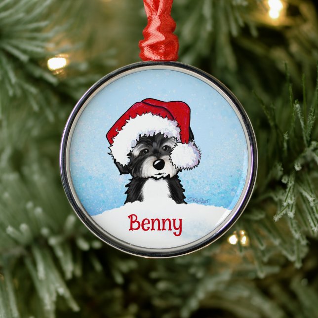 KiniArt Havanese Weihnachten Ornament Aus Metall (Baum)