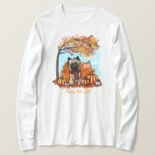 KiniArt Herbst Cairn Terriers T - Shirt