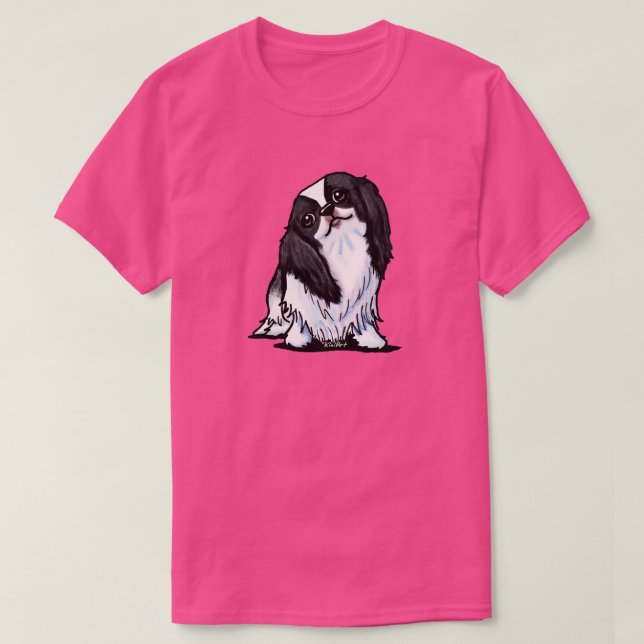 KiniArt Japanischer Chin T - Shirt (Design vorne)