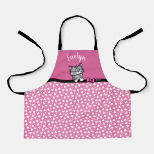 KiniArt Kitten All-over Print Kid's Schürze