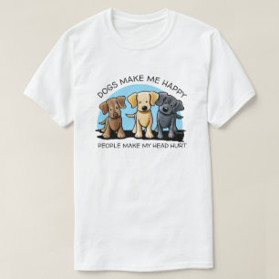 KiniArt Labrador Trio T - Shirt
