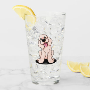 KiniArt Lachendes DOODLE Glas
