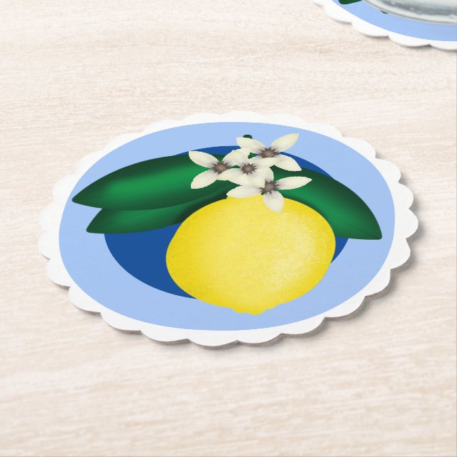 KiniArt Lemon Untersetzer (angewinkelt)