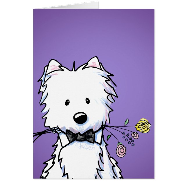 KiniArt Liebe Bites Westie Terrier (Vorne)