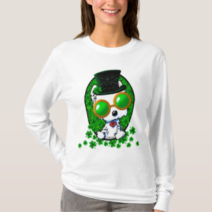 KiniArt Lucky Westie T-Shirt