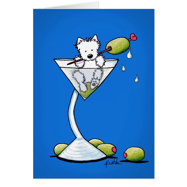KiniArt Martini Westie (Devant)