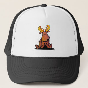 KiniArt Moose Trucker Hat Truckerkappe