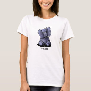 KiniArt Niedlich Poodle Dog Mama T - Shirt