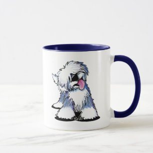 KiniArt OE Sheepdog Custom-Tasse Tasse