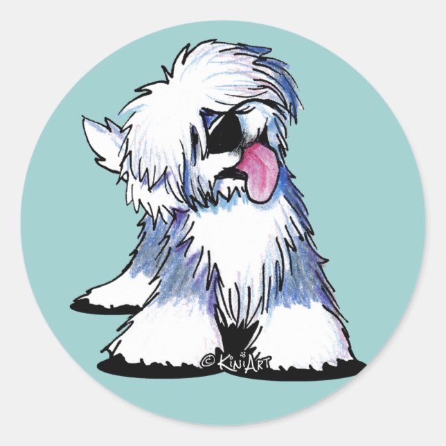 KiniArt OES Round Stickers (Vorderseite)