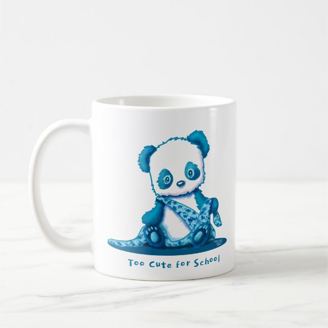 KiniArt Panda Cub Kaffeetasse (Links)