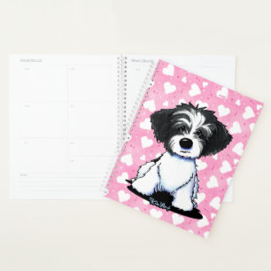 KiniArt Parti Havanese Hearts Planer