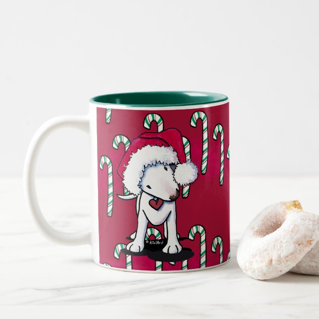 KiniArt Père Noël Bully Mug (Avec donut)