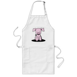 KiniArt Piglet-Schürze Lange Schürze